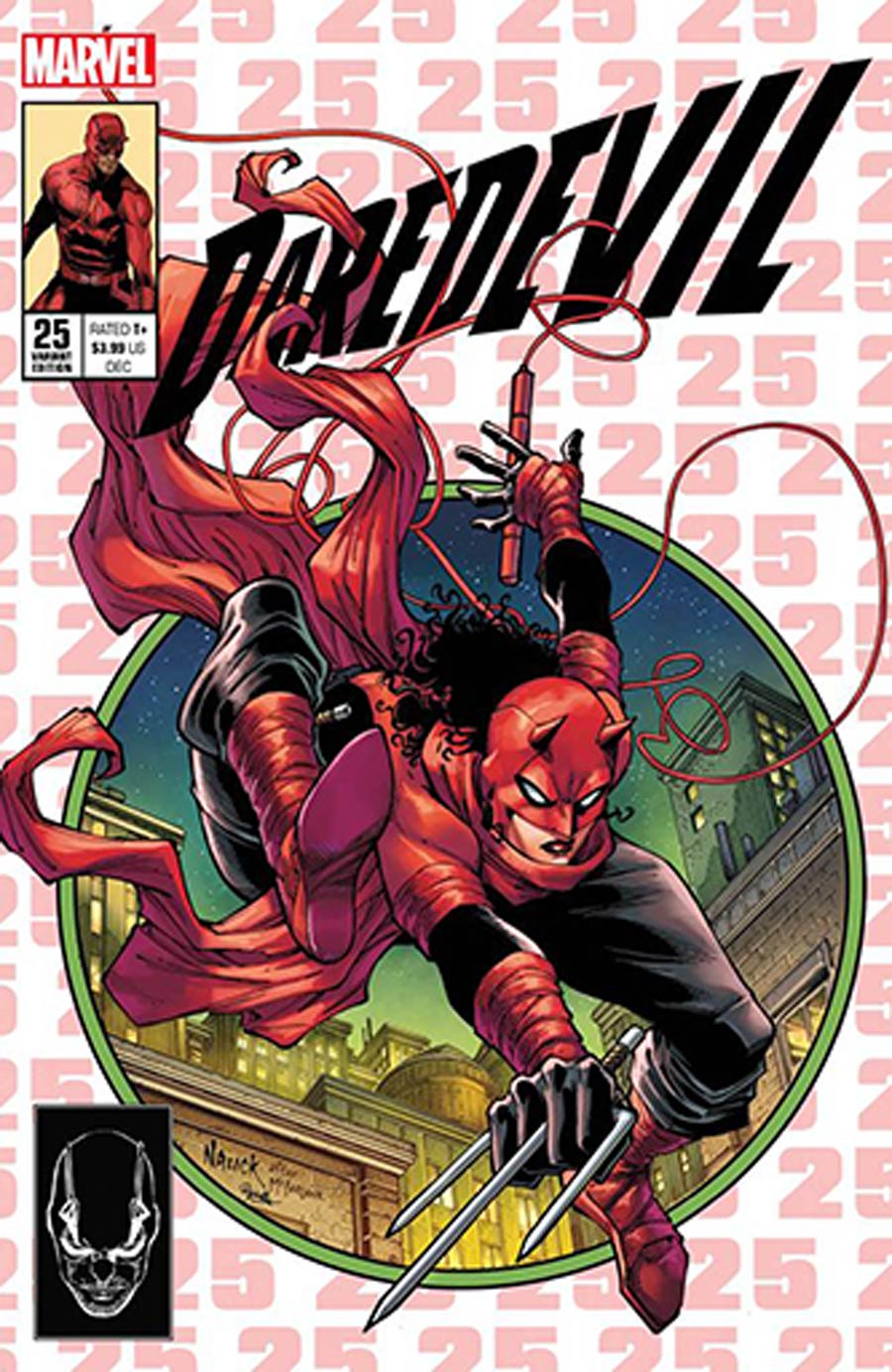 Daredevil Vol 6 #25 Cover J DF Comicxposure Exclusive Todd Nauck Homage Variant Cover