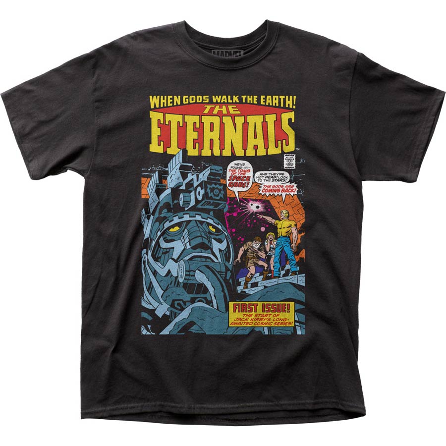 Eternals 1 Black T-Shirt Large