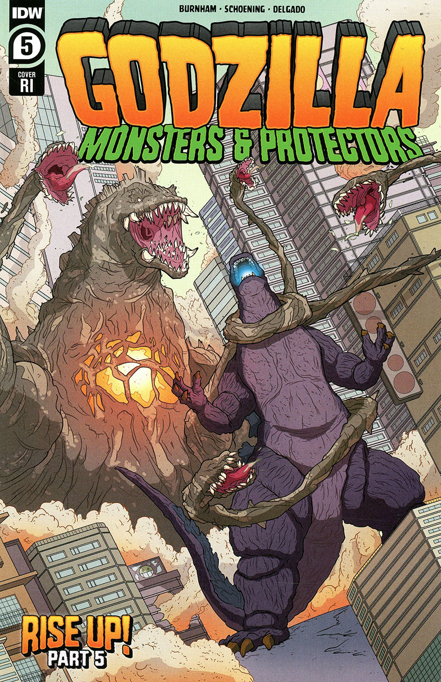 Godzilla Monsters & Protectors #5 Cover C Incentive Philip Murphy Variant Cover