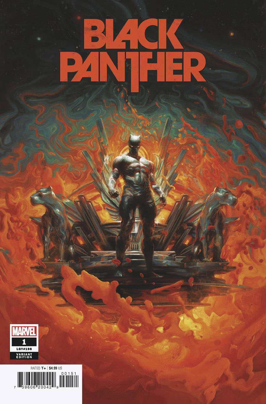 Black Panther Vol 8 #1 Cover F Incentive Samuel Spratt Variant Cover