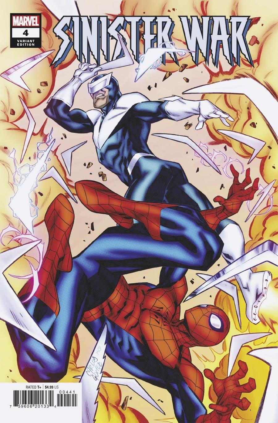 Sinister War #4 Cover E Incentive Carlos Gomez Variant Cover