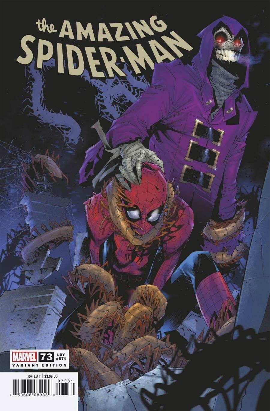 Amazing Spider-Man Vol 5 #73 Cover C Incentive Federico Vicentini Variant Cover (Sinister War Tie-In)