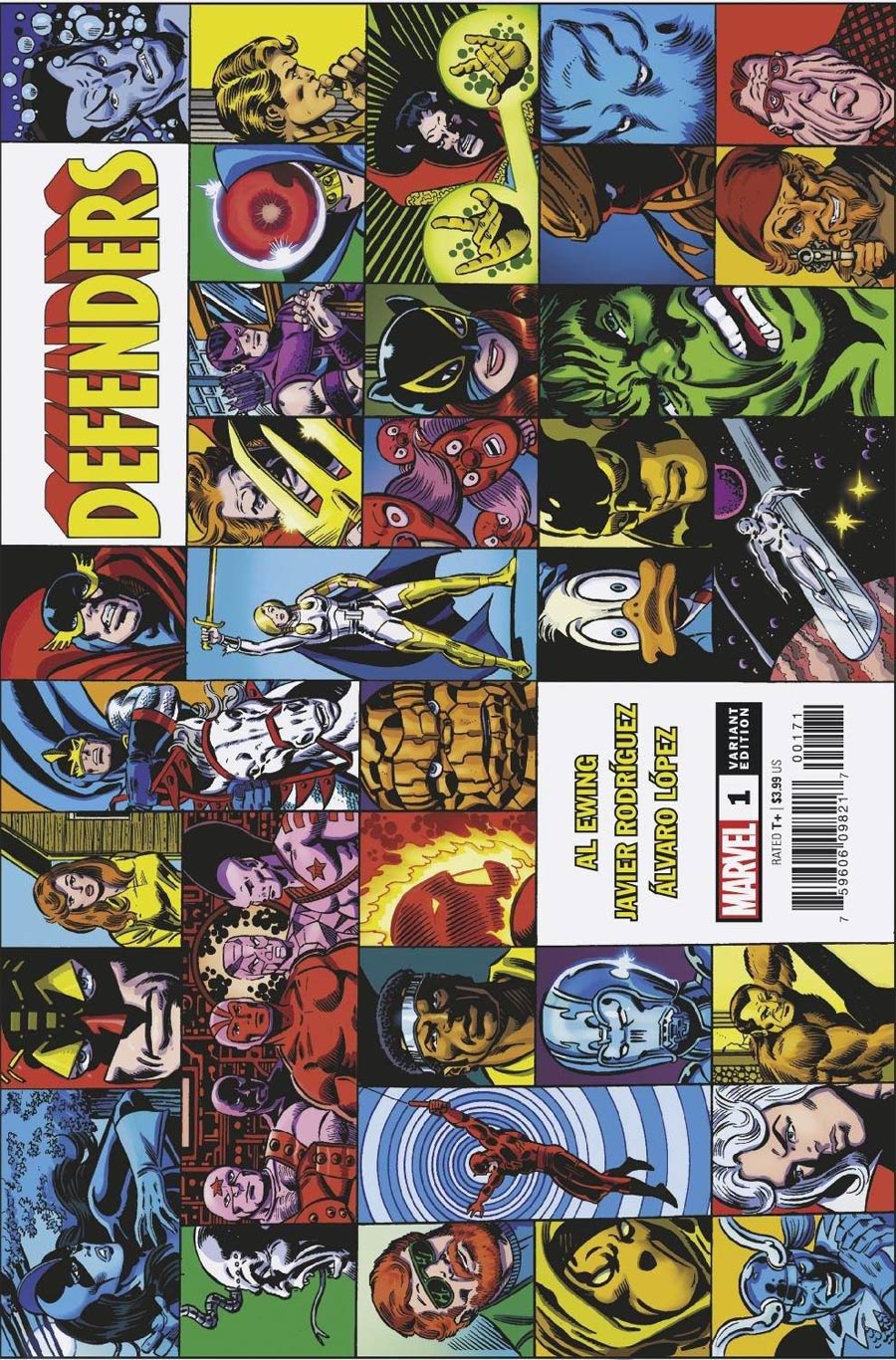 Defenders Vol 6 #1 Cover F Incentive George Perez Hidden Gem Variant Cover