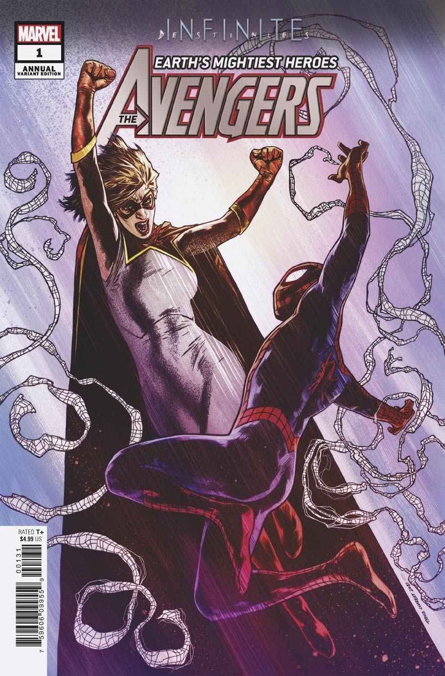 Avengers Vol 7 Annual #1 Cover C Incentive Travis Charest Variant Cover (Infinite Destinies Tie-In)