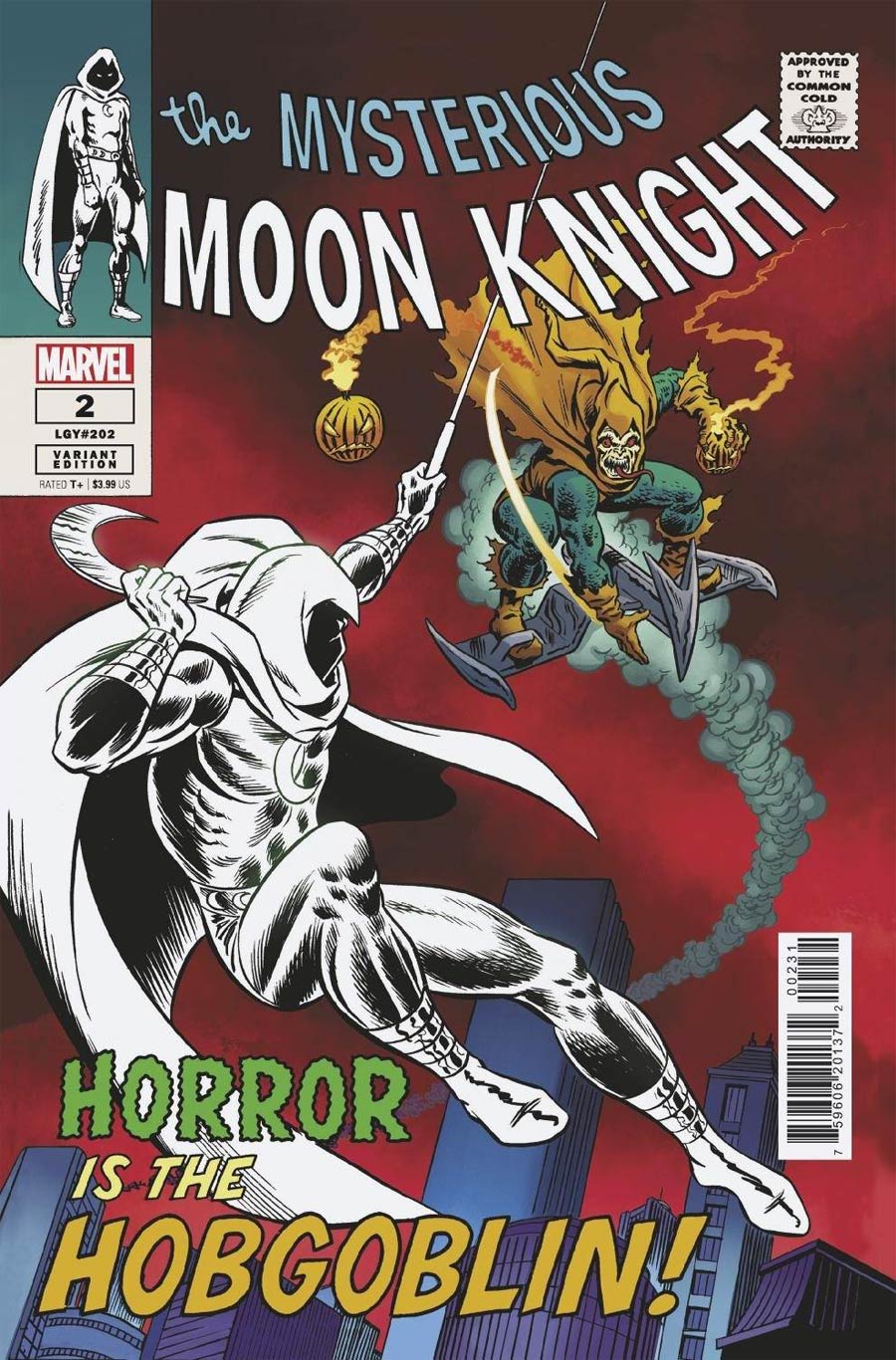 Moon Knight Vol 9 #2 Cover E Incentive John Romita Sr Hidden Gem Variant Cover