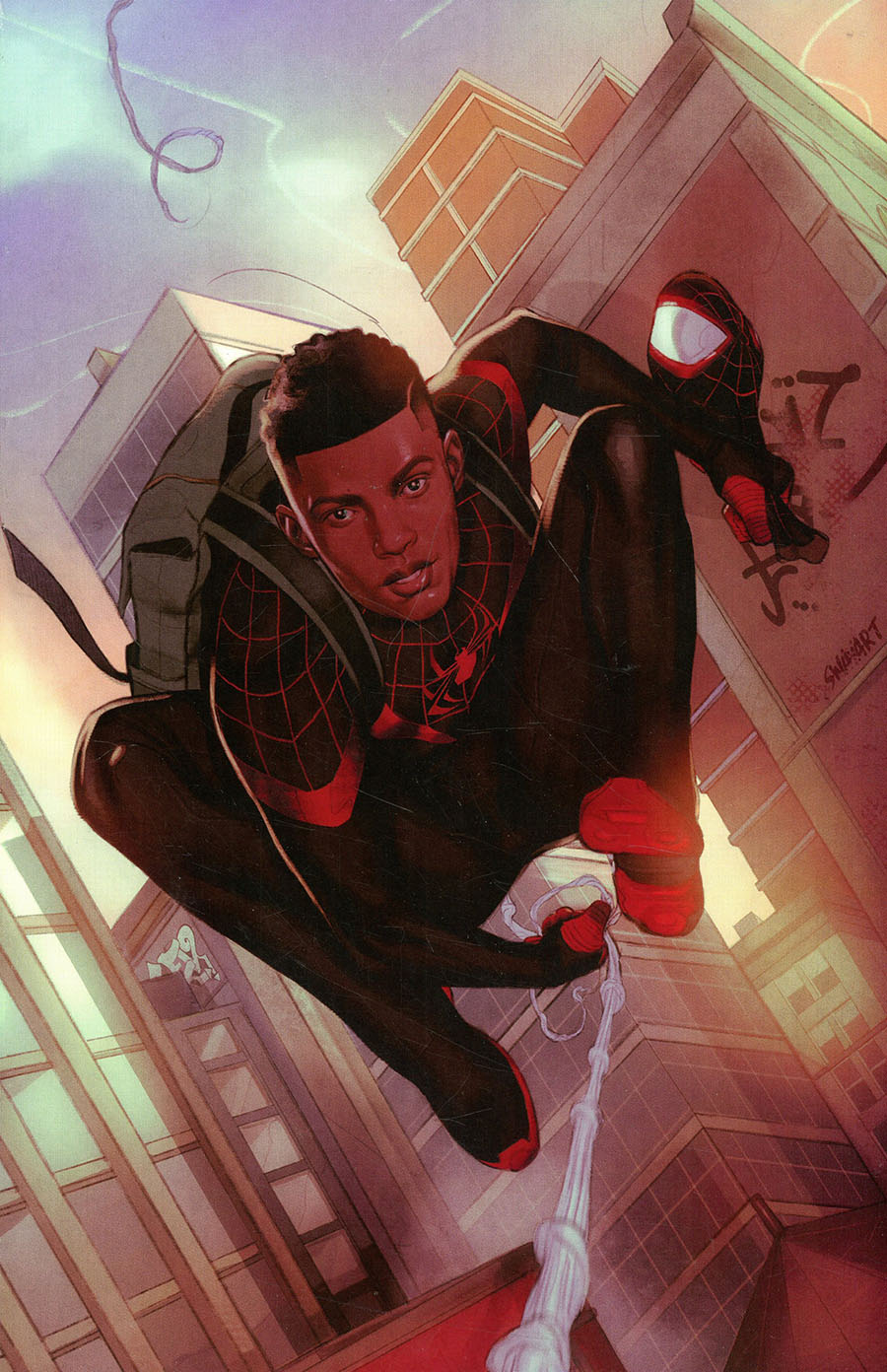 Miles Morales Spider-Man Marvel Tales #1 (One Shot) Cover B Incentive Joshua Sway Swaby Virgin Cover