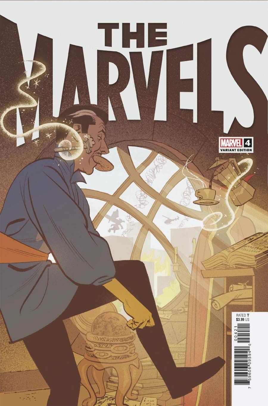 The Marvels #4 Cover B Incentive Greg Smallwood Variant Cover