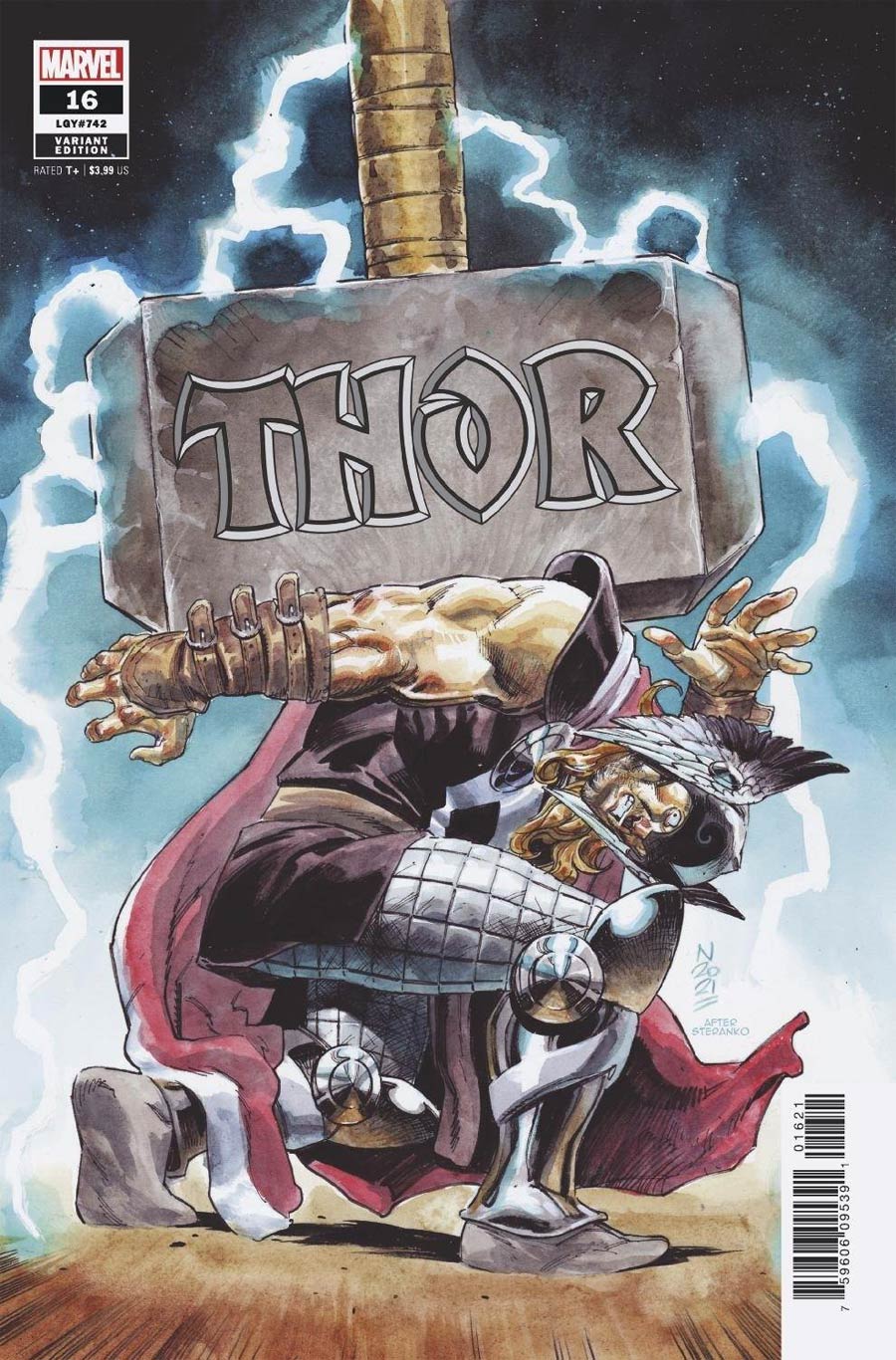 Thor Vol 6 #16 Cover E Incentive Nic Klein Variant Cover