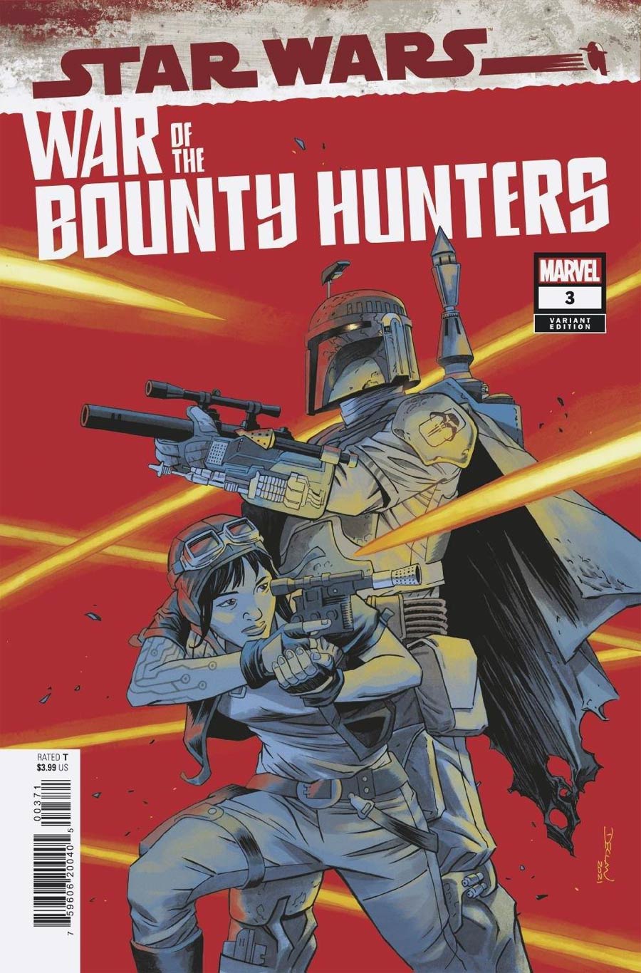 Star Wars War Of The Bounty Hunters #3 Cover E Incentive Declan Shalvey Variant Cover
