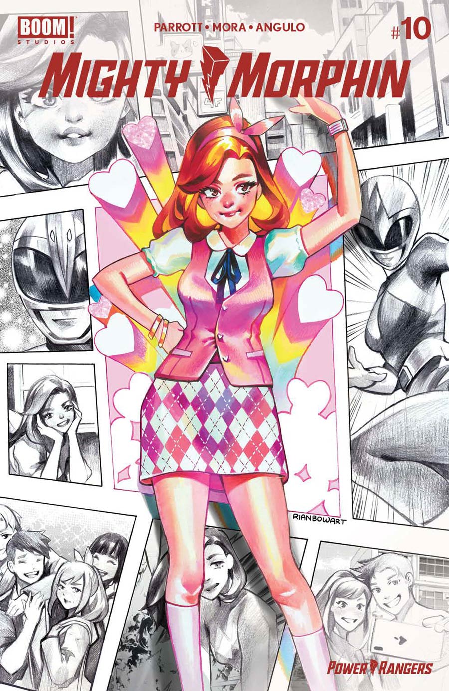 Mighty Morphin #10 Cover E Incentive Rian Gonzales Variant Cover