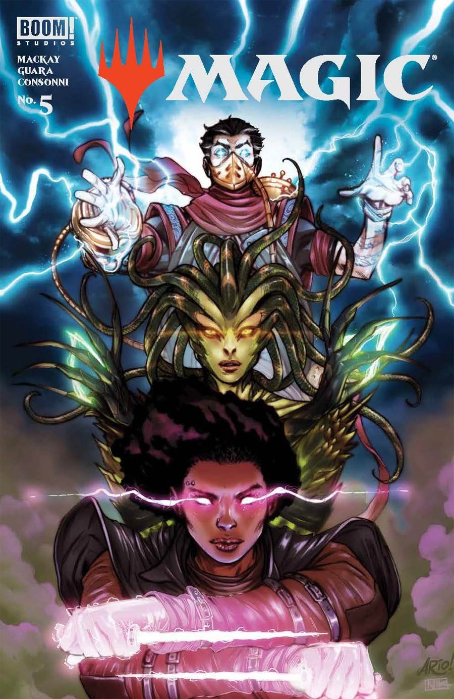 Magic (MTG) #5 Cover E Incentive Ario Anindito Variant Cover