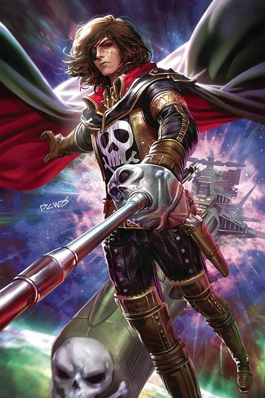 Space Pirate Captain Harlock #3 Cover F Incentive Derrick Chew Virgin Cover