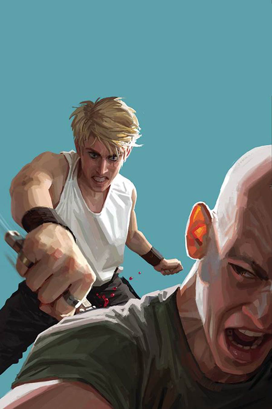 Gung-Ho Anger #4 Cover E Incentive Daniel Clarke Virgin Cover