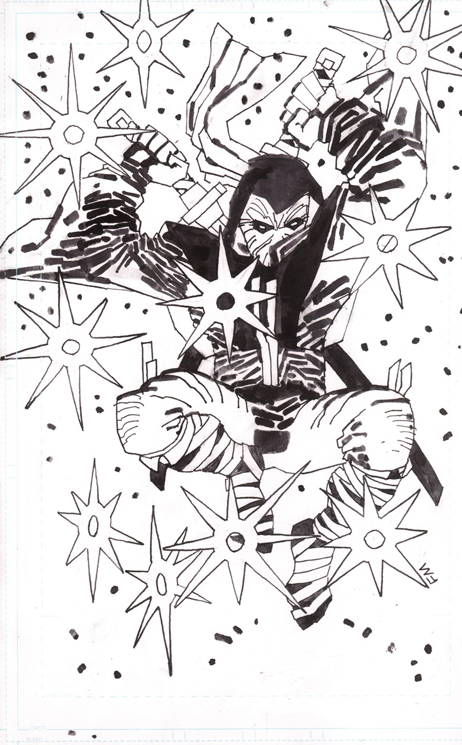 Fire Power By Kirkman & Samnee #12 Cover N Incentive Frank Miller Black & White Cover