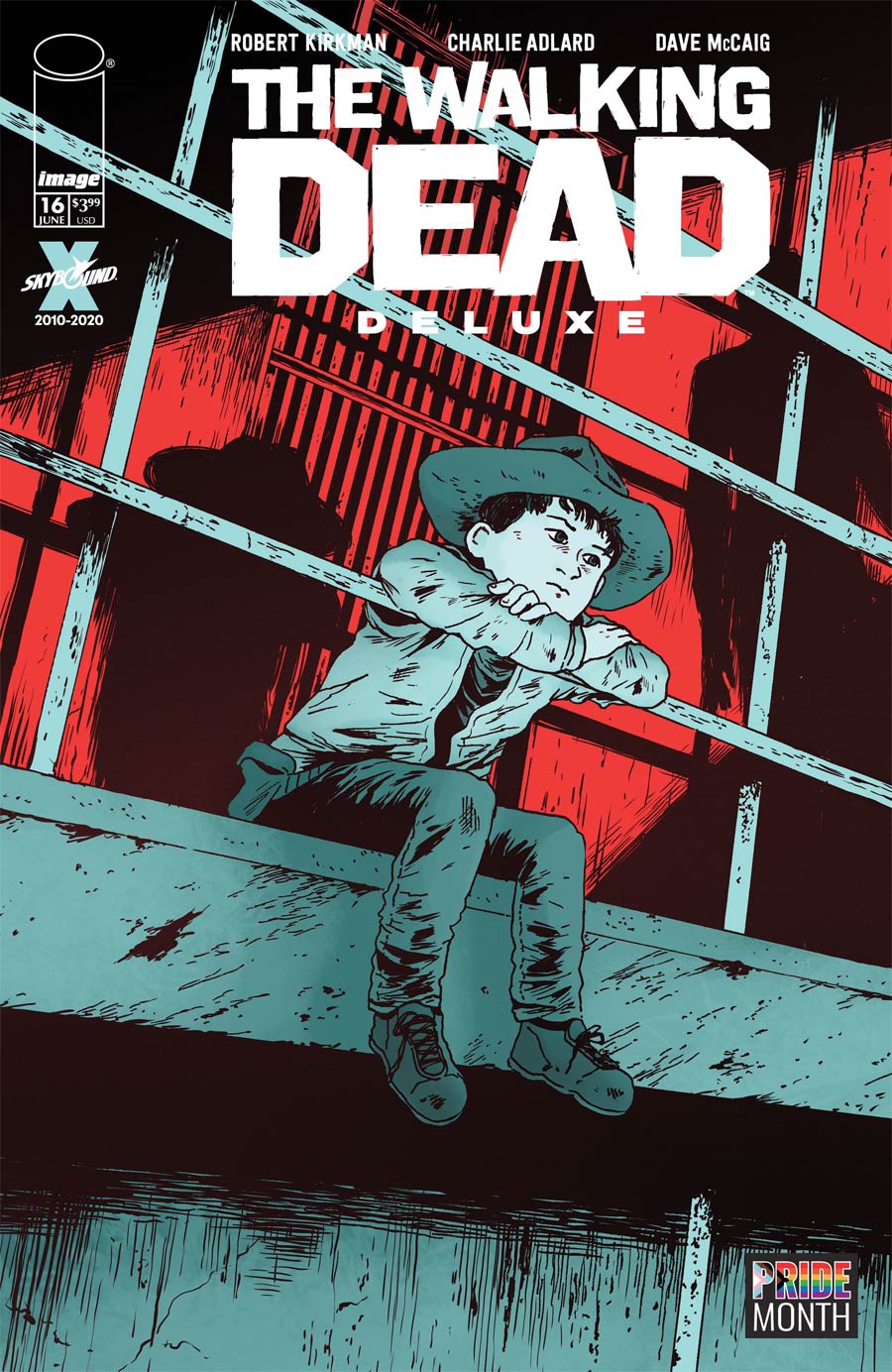 Walking Dead Deluxe #16 Cover D Variant Pride Month Cover