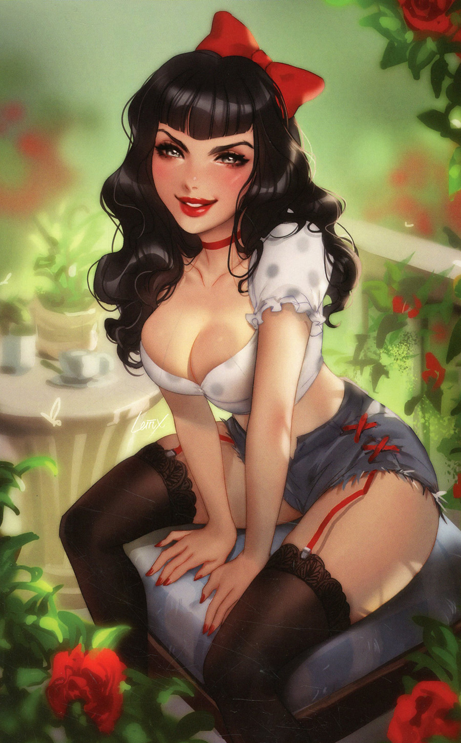 Bettie Page And The Curse Of The Banshee #1 Cover O Incentive Leirix Li Virgin Cover