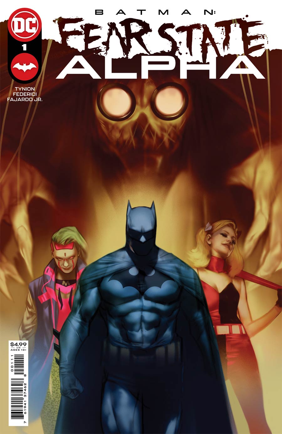 Batman Fear State Alpha #1 (One Shot) Cover A Regular Ben Oliver Cover