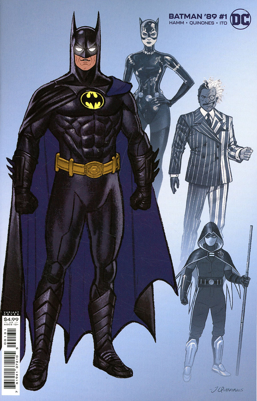 Batman 89 #1 Cover D Incentive Joe Quinones Design Card Stock Variant Cover