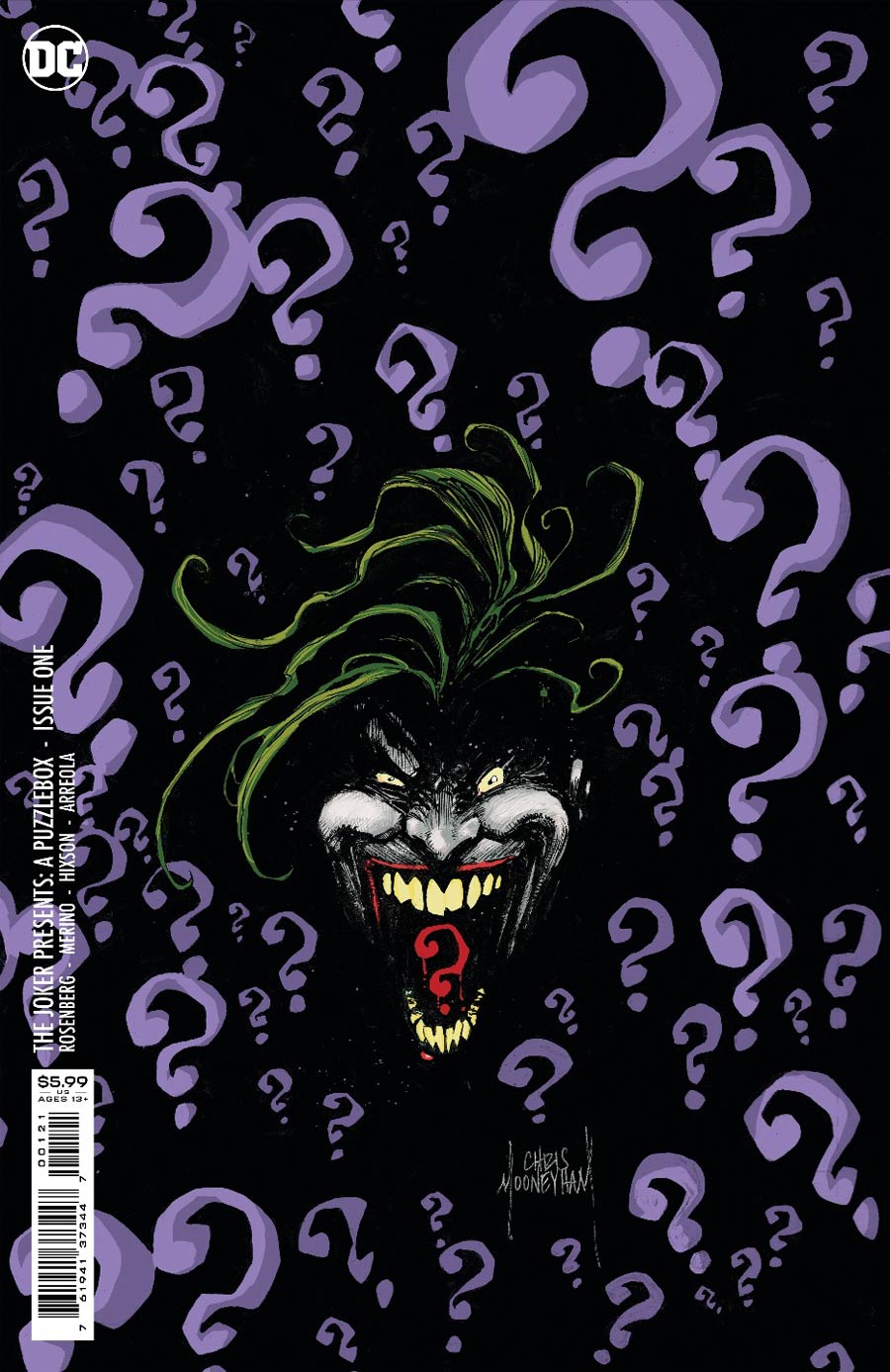 Joker Presents A Puzzlebox #1 Cover C Variant Christopher Mooneyham Card Stock Cover
