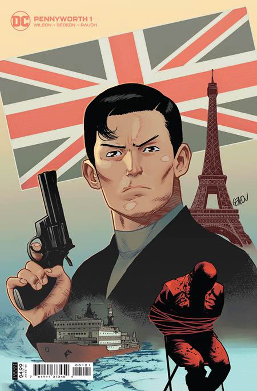 Pennyworth #1 Cover B Variant Juan Gedeon Card Stock Cover