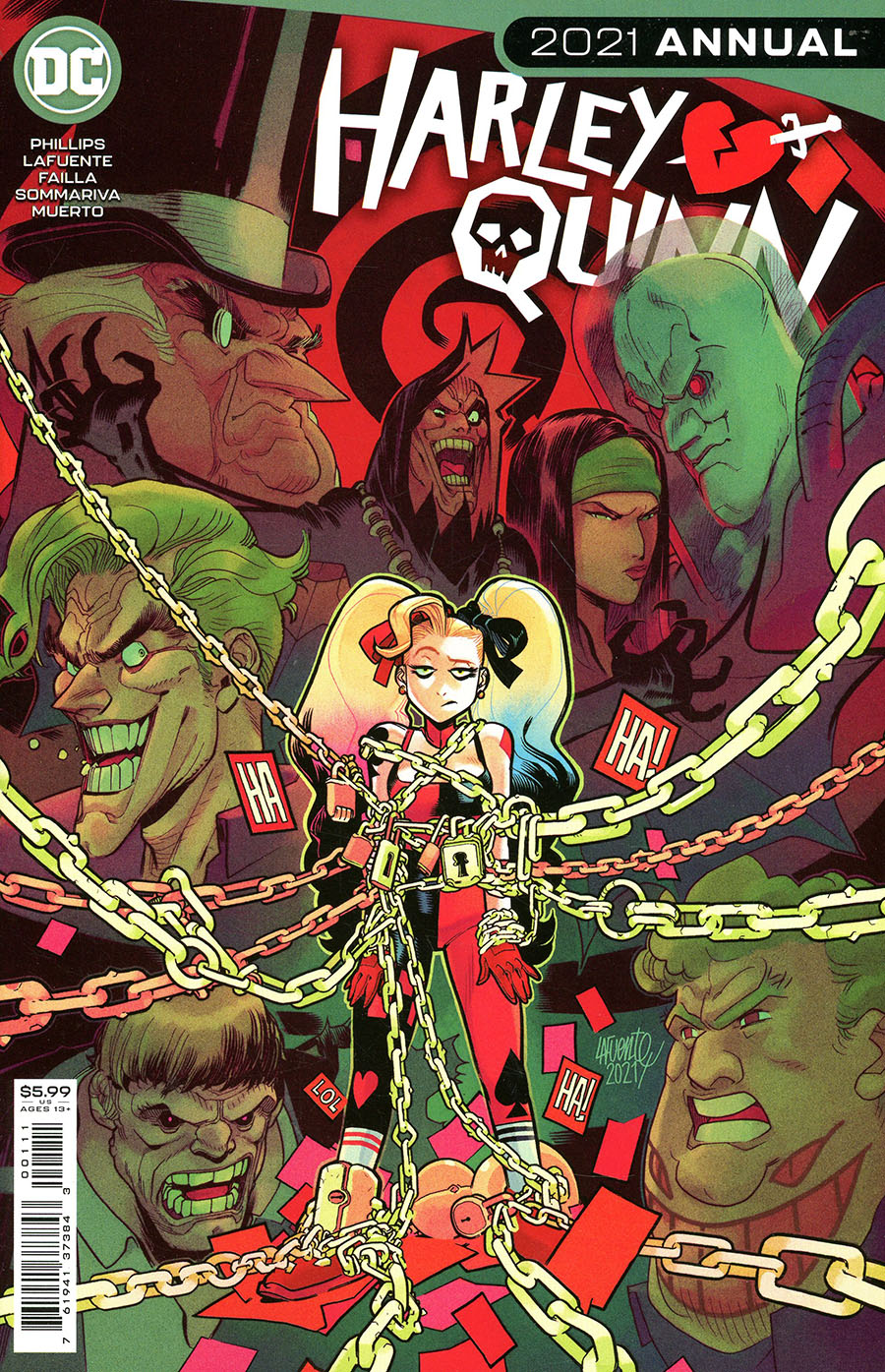 Harley Quinn Vol 4 2021 Annual #1 Cover A Regular David Lafuente Cover