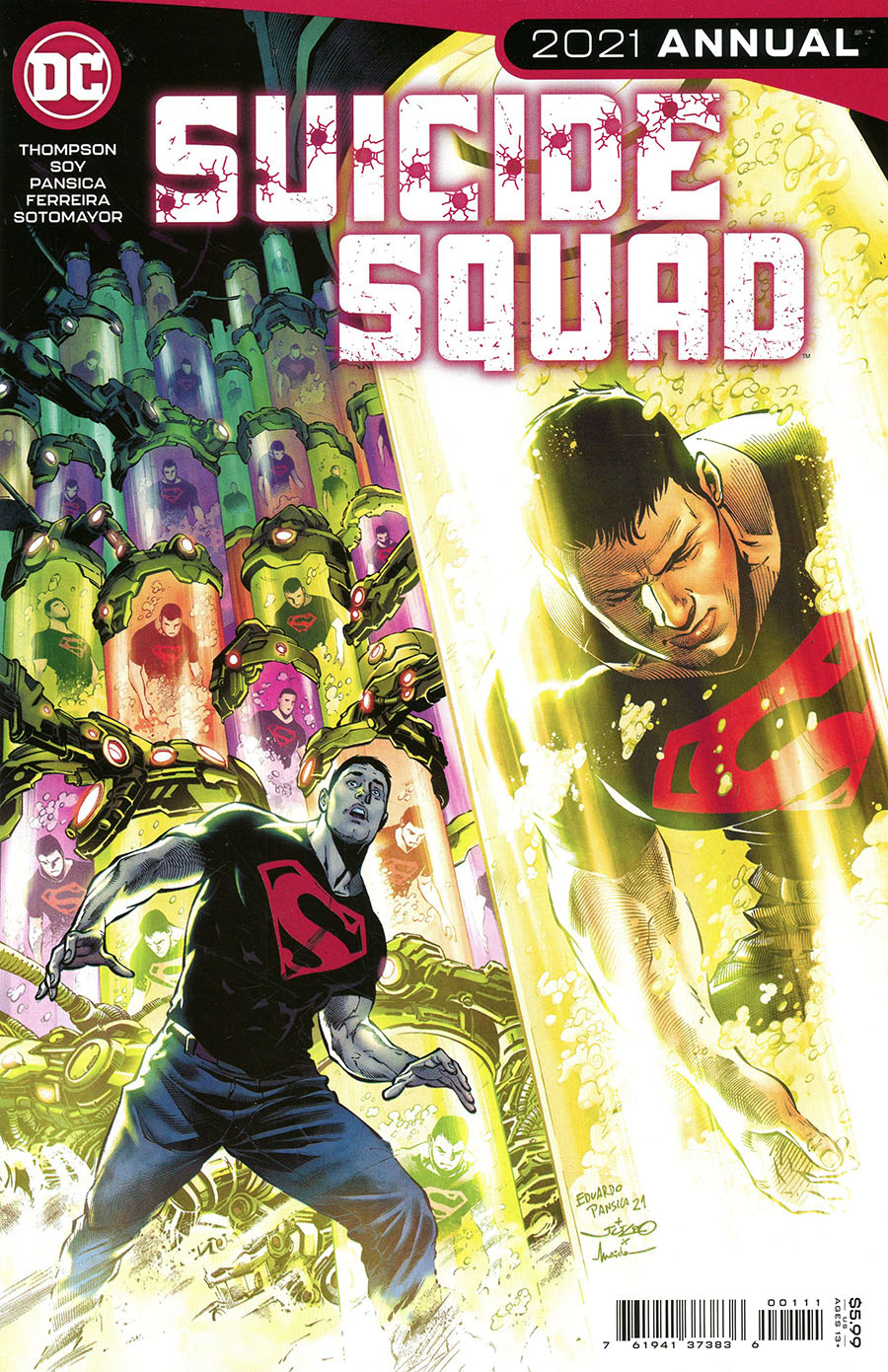 Suicide Squad Vol 6 2021 Annual #1 Cover A Regular Eduardo Pansica Cover