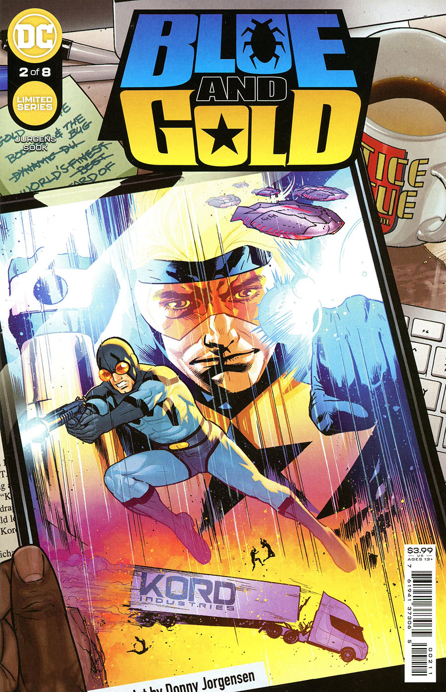 Blue & Gold #2 Cover A Regular Ryan Sook Cover