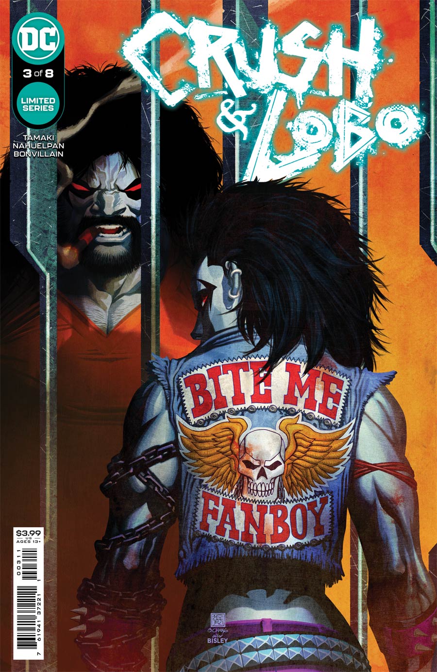 Crush & Lobo #3 Cover A Regular Bernard Chang Cover