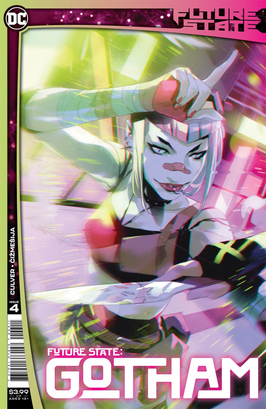 Future State Gotham #4 Cover A Regular Simone Di Meo Harley Quinn Connecting Cover