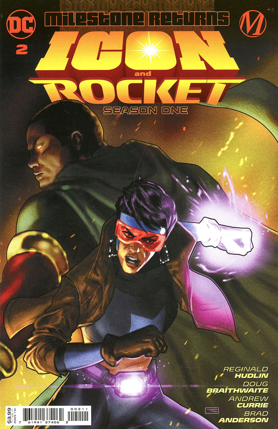 Icon & Rocket Season One #2 Cover A Regular Taurin Clarke Cover