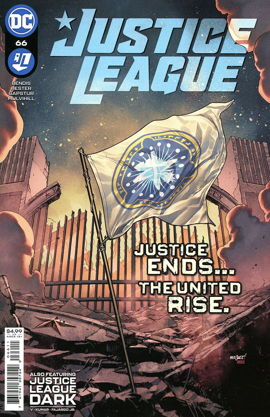 Justice League Vol 4 #66 Cover A Regular David Marquez Cover