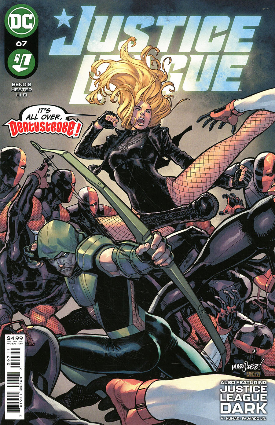 Justice League Vol 4 #67 Cover A Regular David Marquez Cover