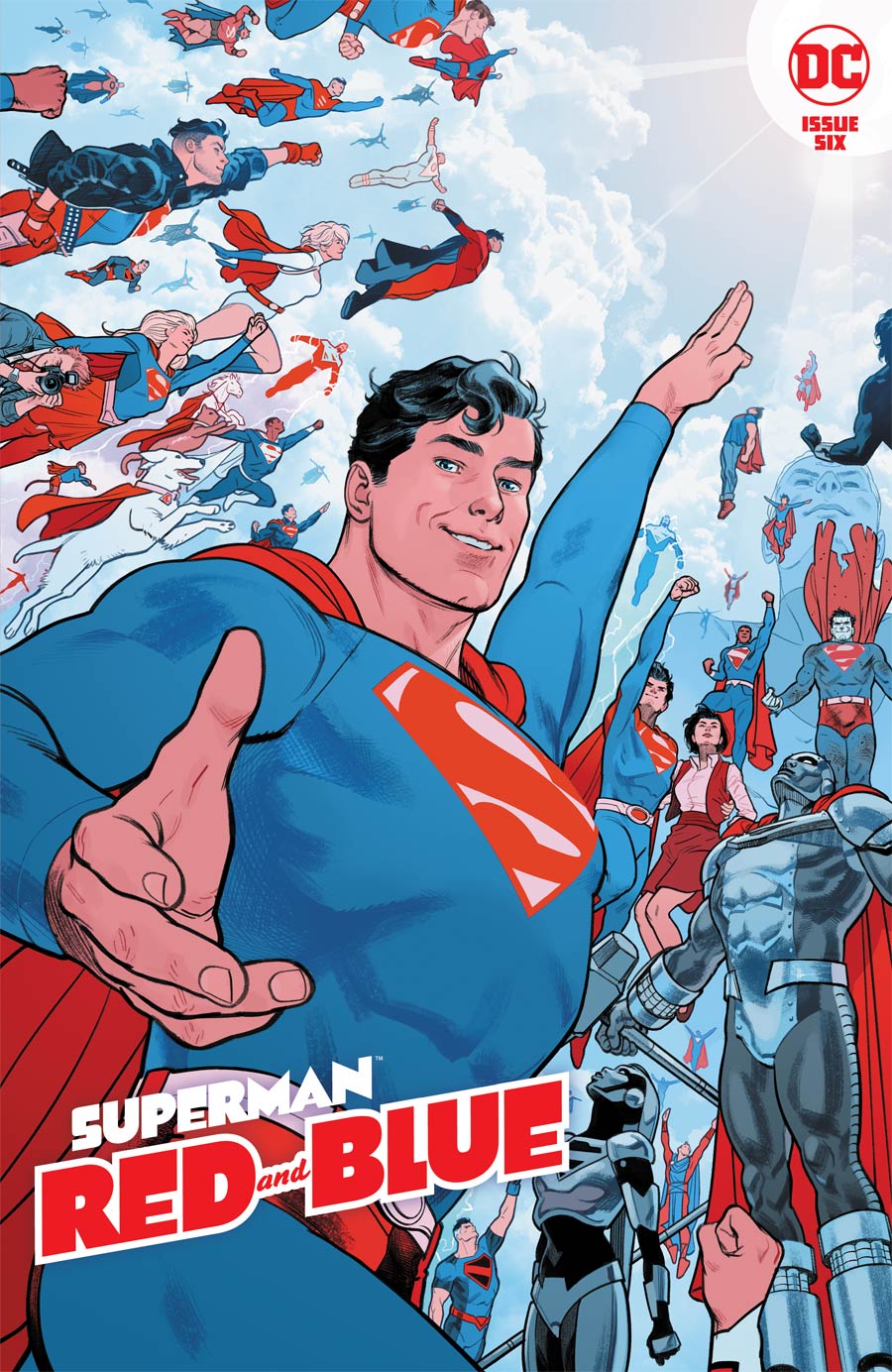 Superman Red & Blue #6 Cover A Regular Evan Doc Shaner Cover