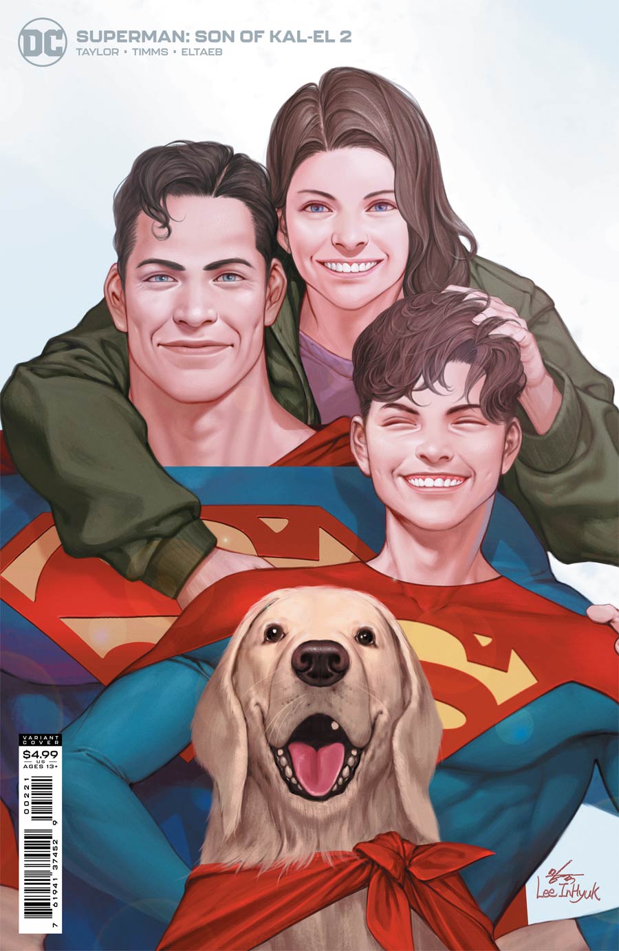 Superman Son Of Kal-El #2 Cover B Variant Inhyuk Lee Card Stock Cover