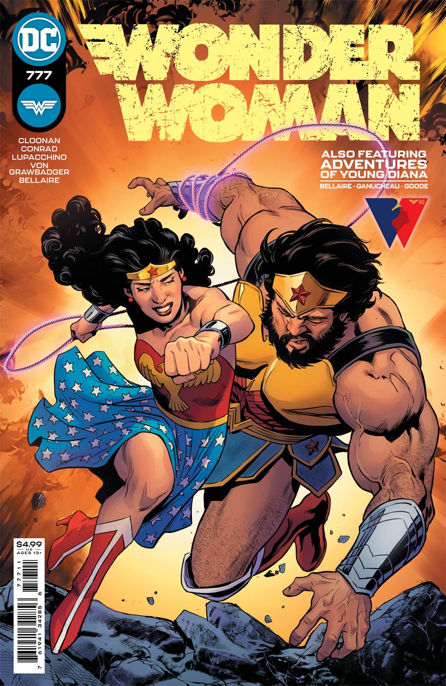 Wonder Woman Vol 5 #777 Cover A Regular Travis Moore Cover