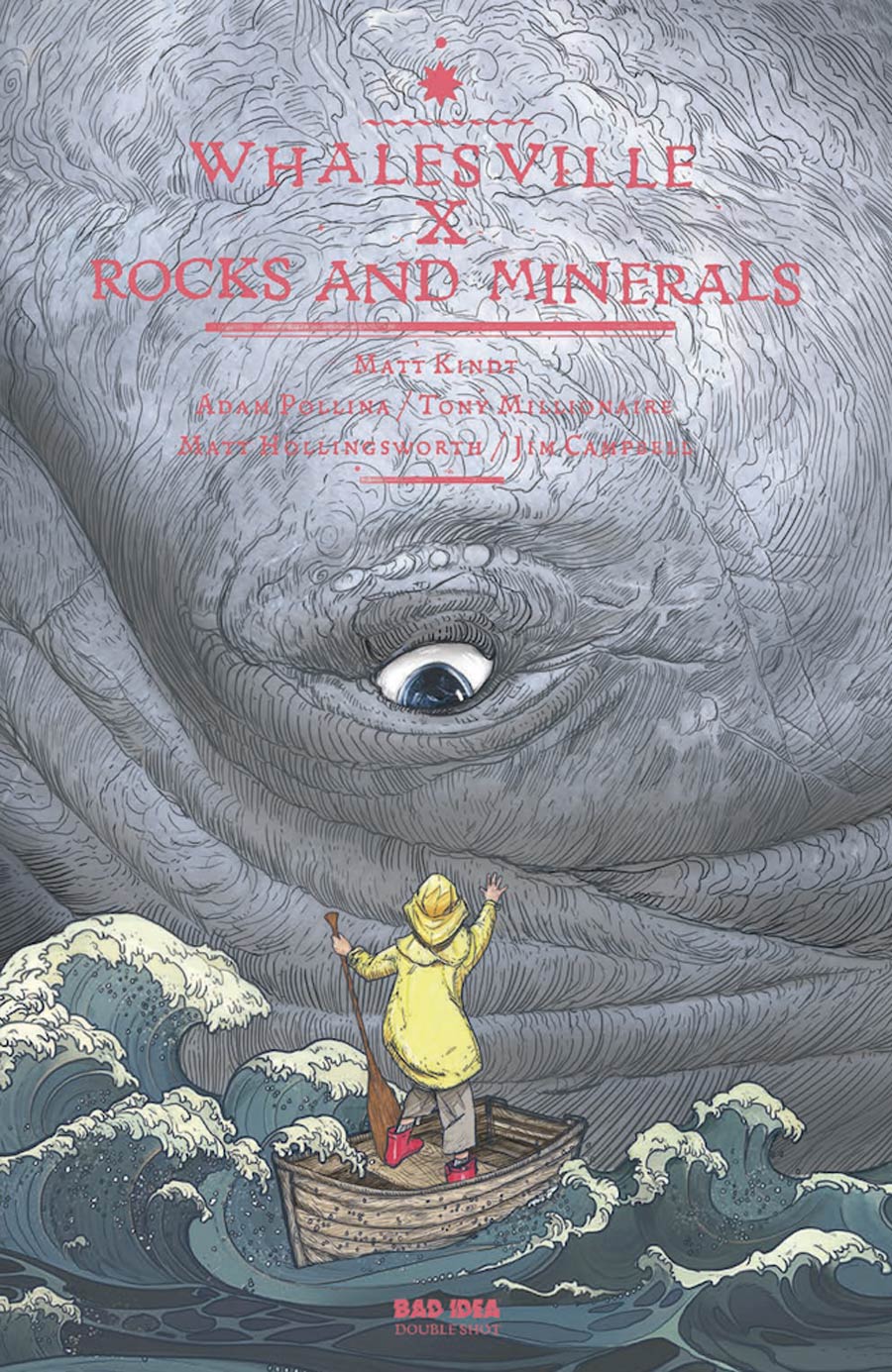 Whalesville x Rocks and Minerals #1 (One Shot) Cover B Not First Printing (Red Logo)(Limit 1 Per Customer)