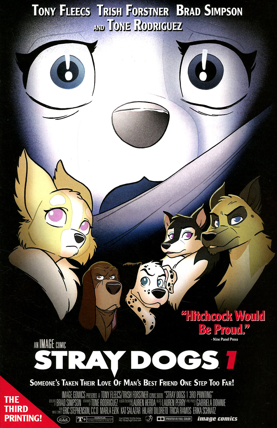Stray Dogs #1 Cover F 3rd Ptg (Limit 1 Per Customer)