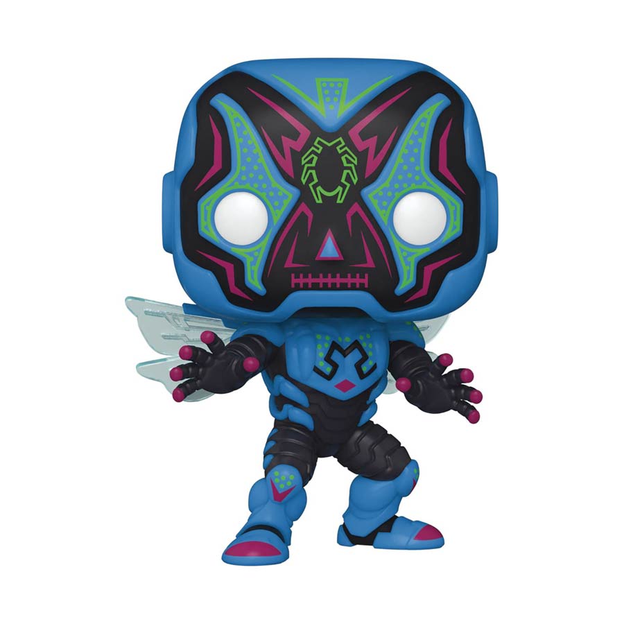 POP Heroes Dia De Los DC Blue Beetle Vinyl Figure