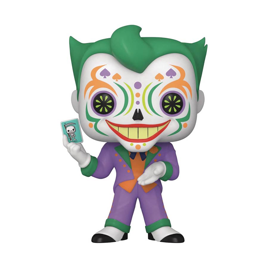 POP Heroes Dia De Los DC Joker Vinyl Figure