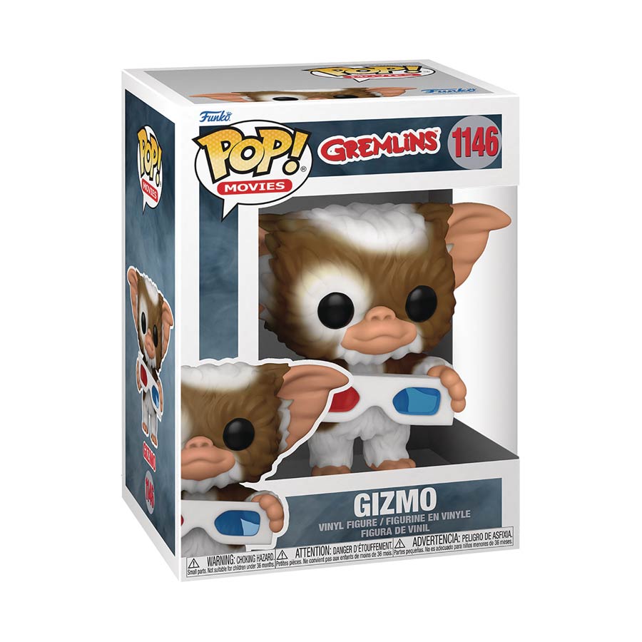 POP Movies Gremlins Gizmo With 3D Glasses Vinyl Figure