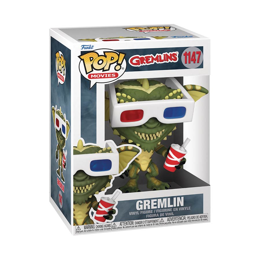 POP Movies Gremlins Gremlin With 3D Glasses Vinyl Figure