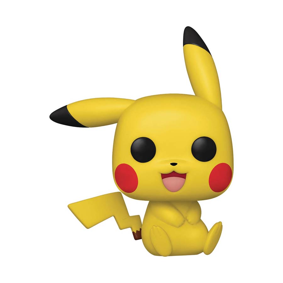 POP Games Pokemon Pikachu Sitting Vinyl Figure
