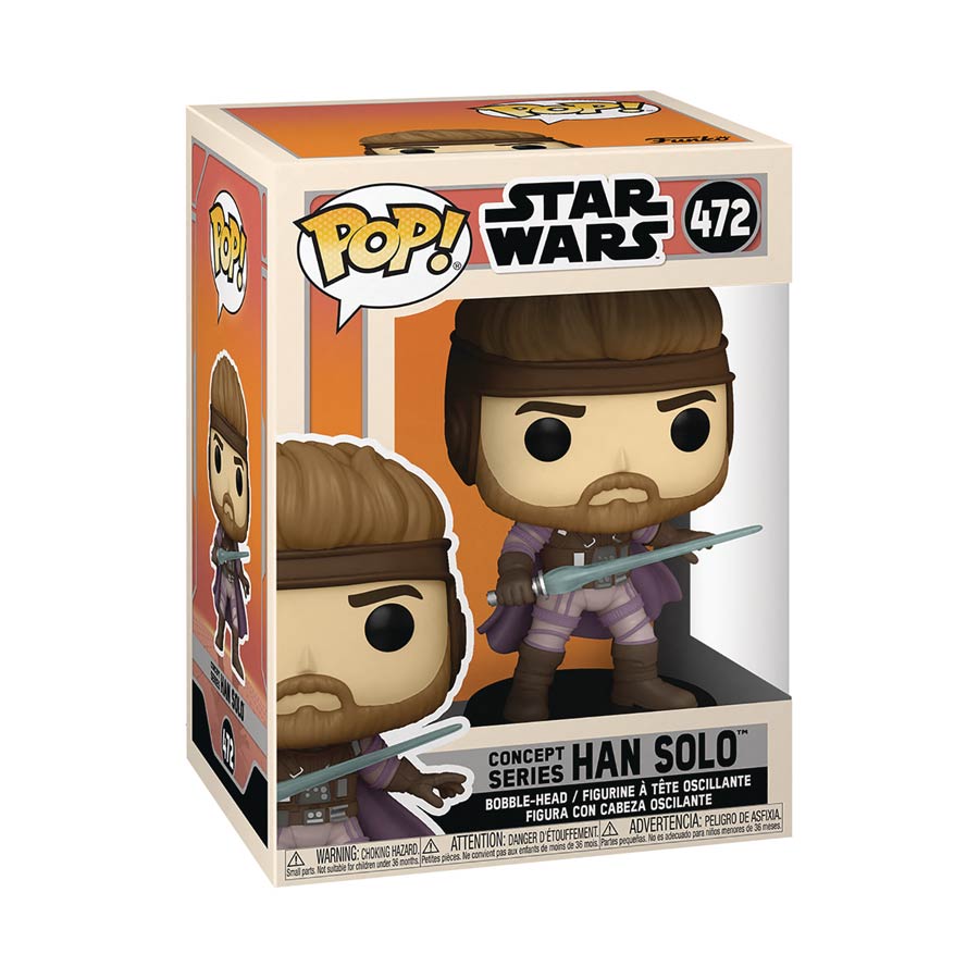 POP Star Wars Concept Series Han Solo Vinyl Bobble Head