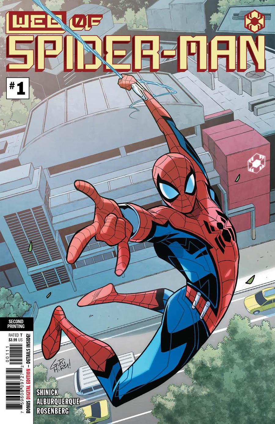 W.E.B. Of Spider-Man #1 Cover D 2nd Ptg Gurihiru Variant Cover