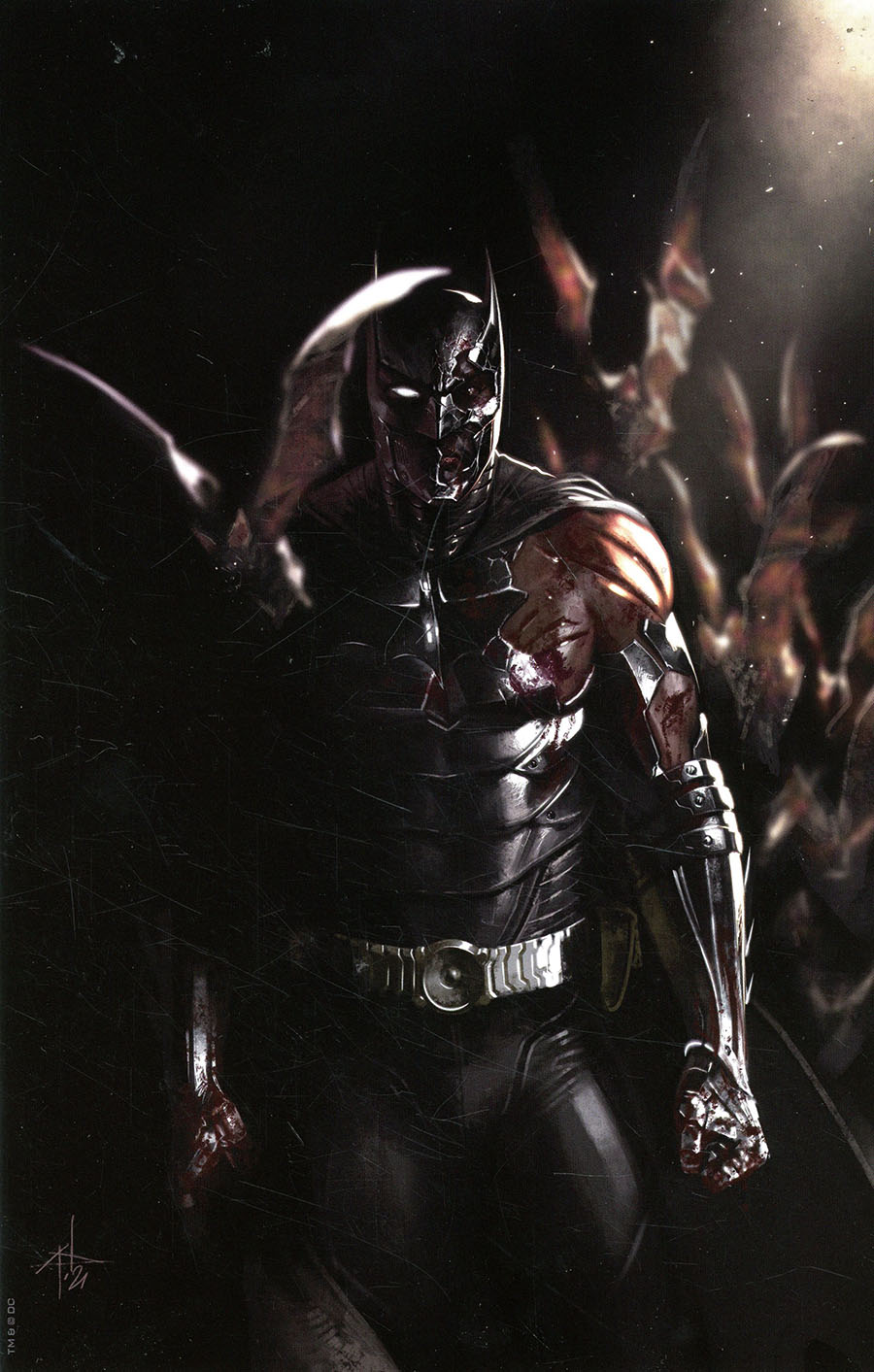 I Am Batman #1 Cover D Variant Gabriele Dell Otto Team Card Stock Cover