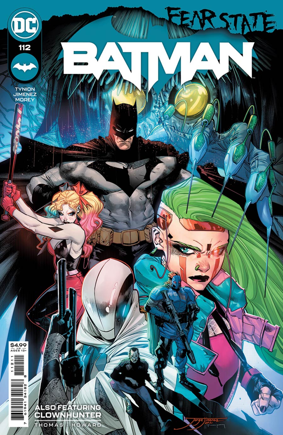 Batman Vol 3 #112 Cover A Regular Jorge Jimenez Cover (Fear State Tie-In)