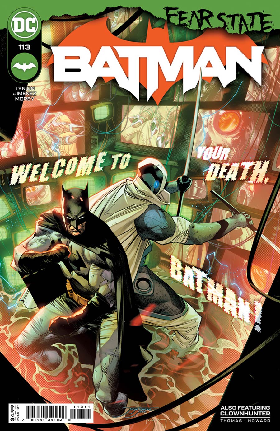 Batman Vol 3 #113 Cover A Regular Jorge Jimenez Cover (Fear State Tie-In)