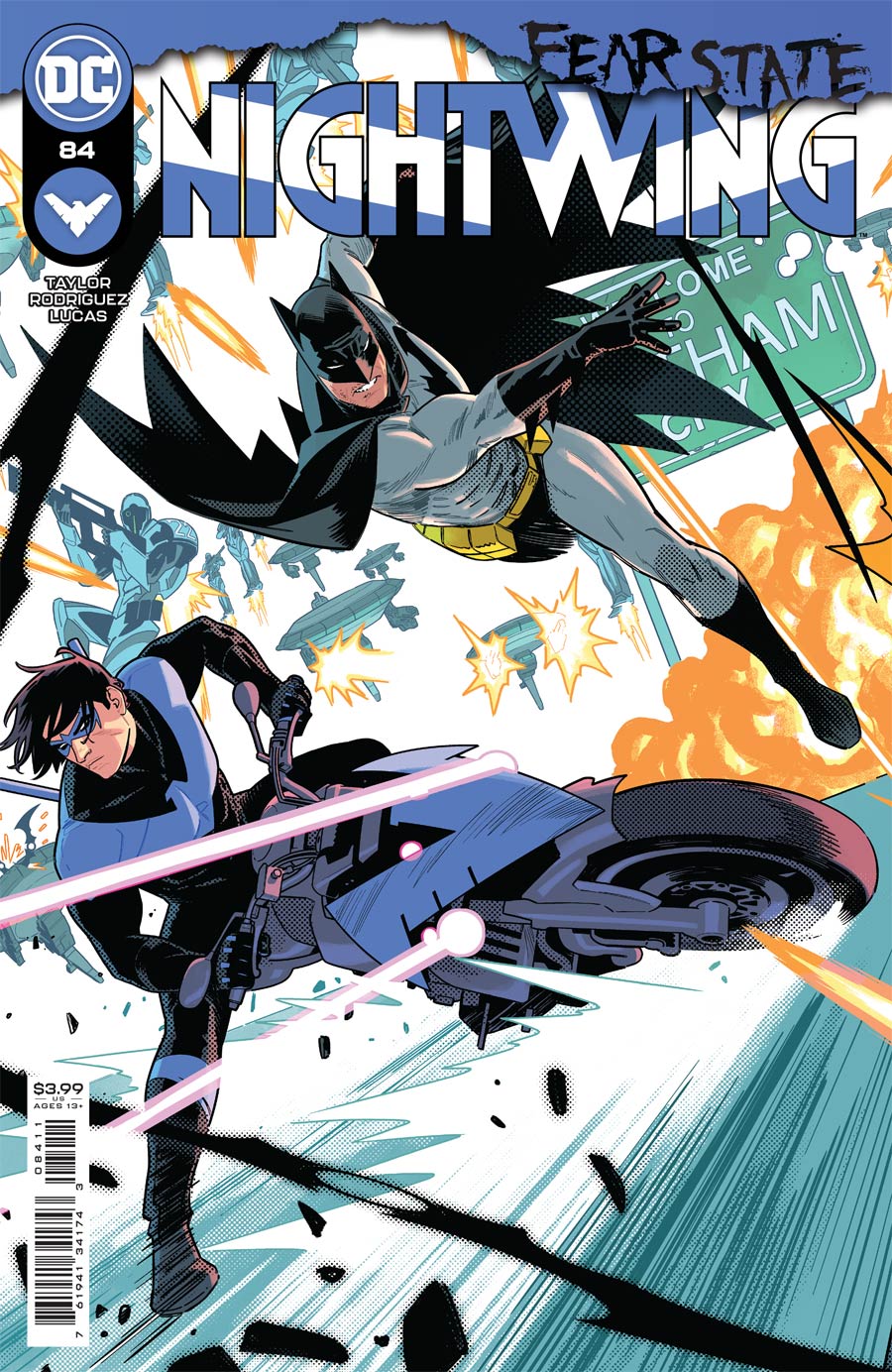 Nightwing Vol 4 84 Cover A Regular Bruno Redondo Cover (Fear State TieIn)