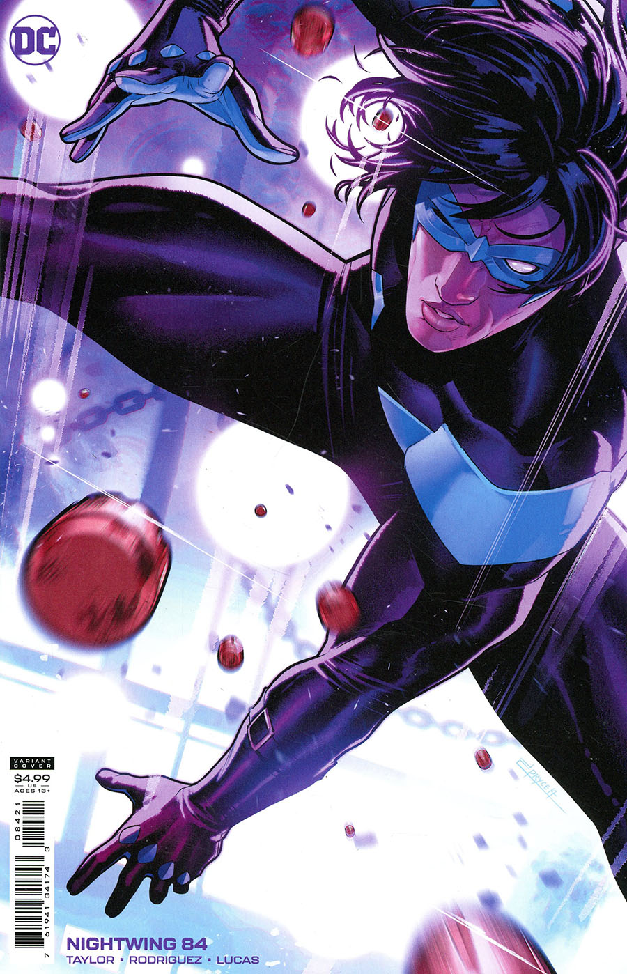 Nightwing Vol 4 #84 Cover B Variant Jamal Campbell Card Stock Cover (Fear State Tie-In)