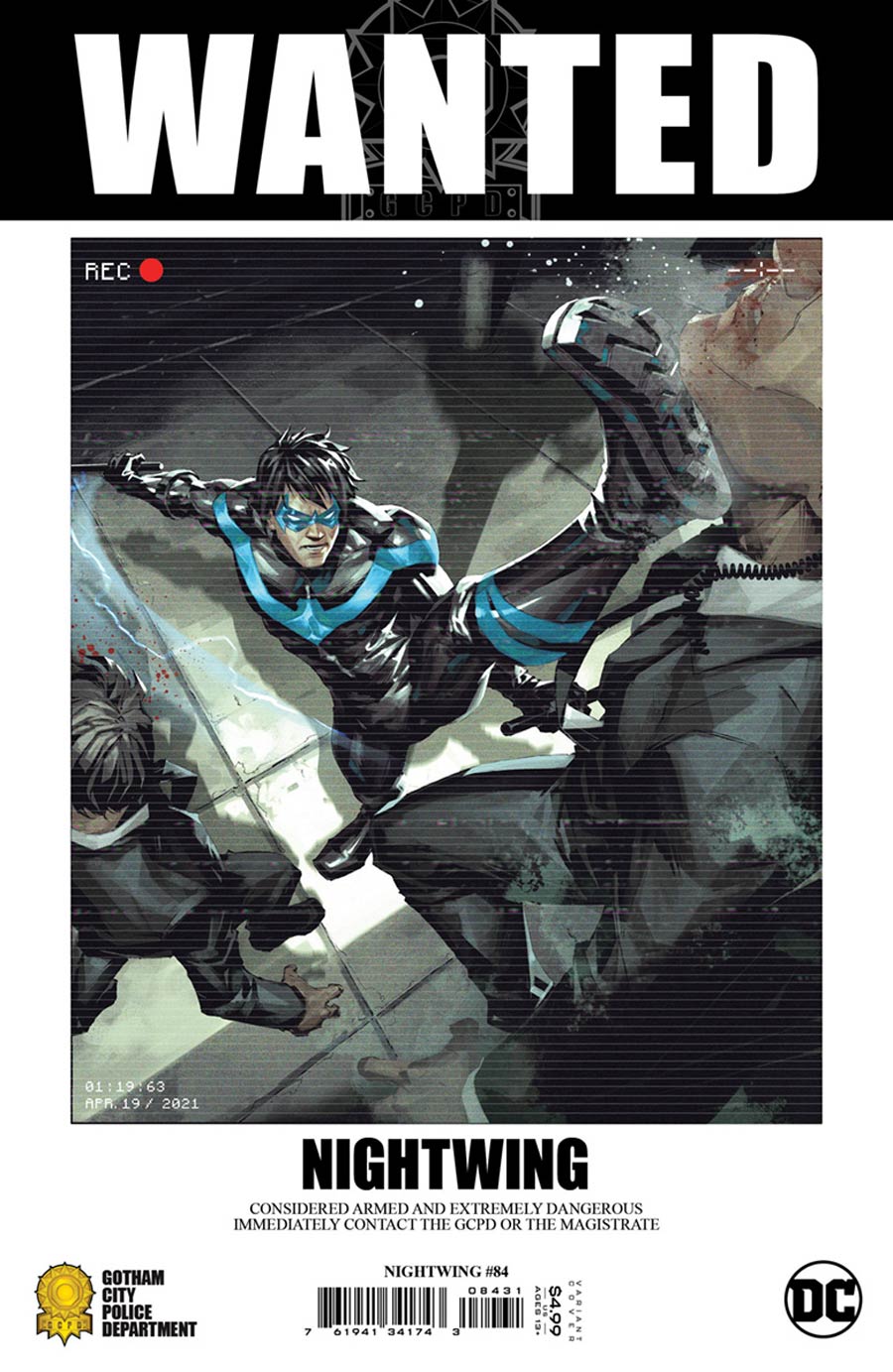 Nightwing Vol 4 #84 Cover C Incentive Kael Ngu Card Stock Variant Cover (Fear State Tie-In)
